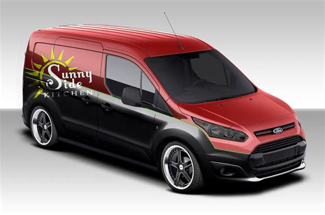 2014 Ford Transit Connect Vans Modified For 2013 SEMA Show