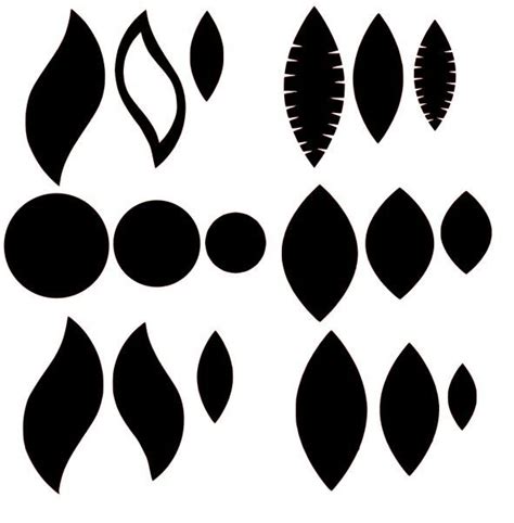 DIY jewelry svg laser cut template dxf Stacked Earring Earring svg file for cricut leaf earring ...