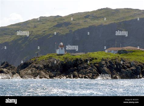 Lighthouse St Anthony Newfoundland Canada Stock Photo - Alamy