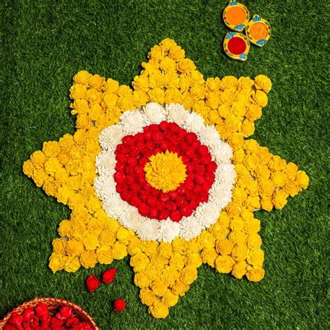 35+ Pookalam Designs For Onam 2023: Traditional and Simple Designs with Flowers