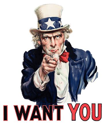 I Want You Uncle Sam Poster transparent PNG - StickPNG