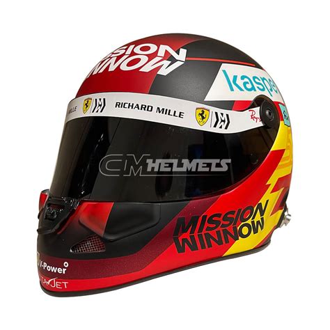 CARLOS SAINZ 2021 F1 REPLICA HELMET FULL SIZE | CM Helmets