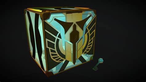 League of Legends Hextech Chest and Key - 3D model by JPaynetpha [cf0277c] - Sketchfab