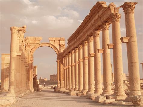 Free Images : structure, desert, palace, formation, arch, column ...