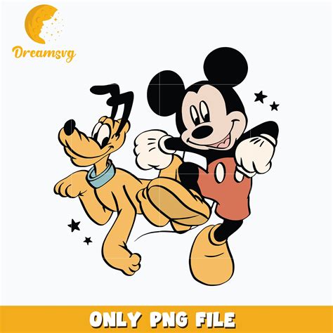 Mickey mouse and pluto png – DreamSVG Store