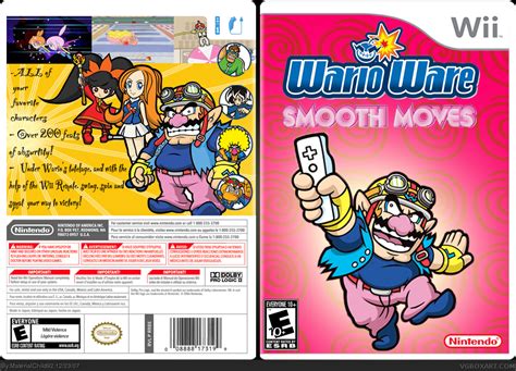 WarioWare: Smooth Moves Wii Box Art Cover by MaterialChild92