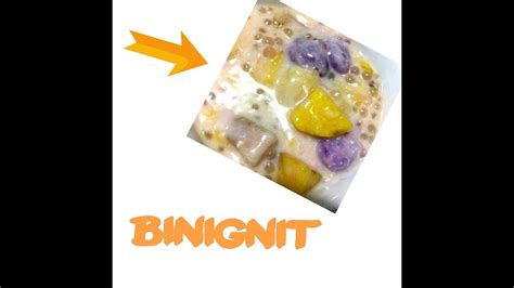 BINIGNIT WITH SAGO - YouTube