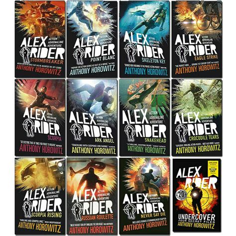 Alex Rider Books Age / Alex Rider 12 Books Collection Set By Anthony ...