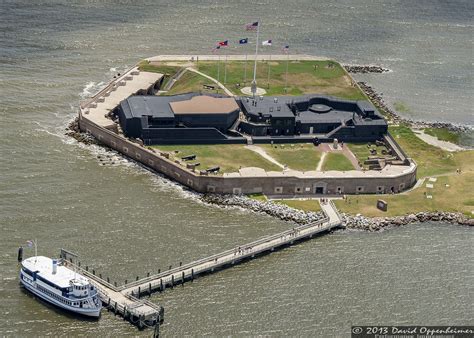 Tourists Seeing Fort Sumter