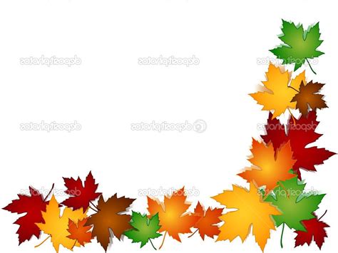 Fall Leaves Banner Clipart | Free download on ClipArtMag