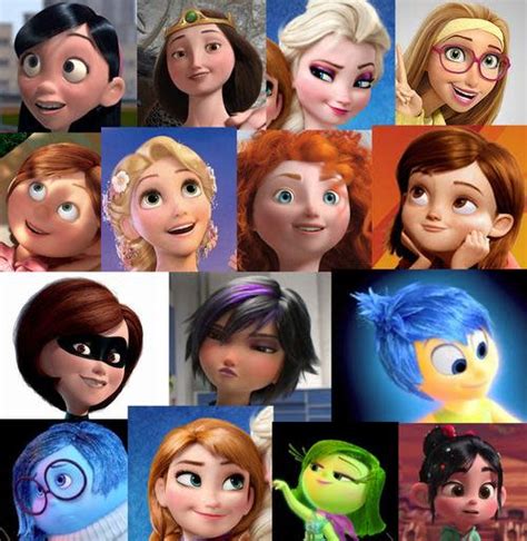 Proof That All Female Disney Characters 'Have The Same Face'