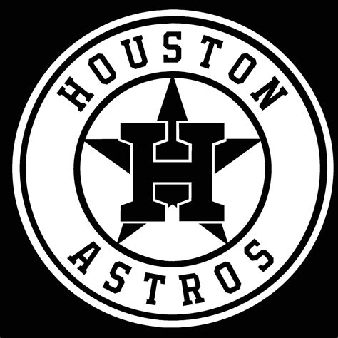 HOUSTON ASTROS LOGO CAR DECAL VINYL STICKER WHITE 3 SIZES | eBay