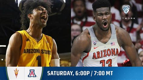 Arizona State and Arizona kick off conference play with top-25 rivalry matchup on Pac-12 Network ...