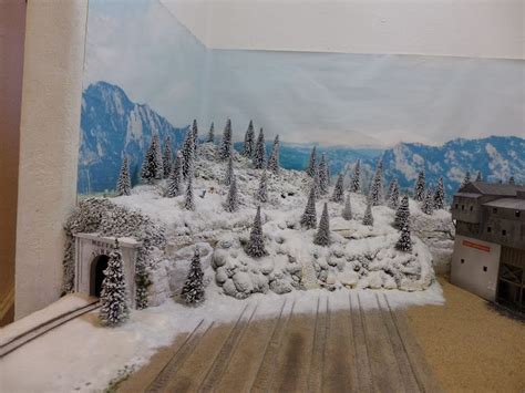 winter scene model train layout - Google Search | Train Set inspiration | Pinterest | Model ...