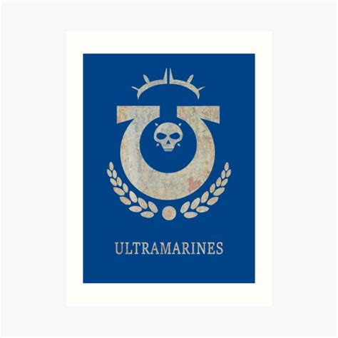 Ultramarines Art Prints | Redbubble