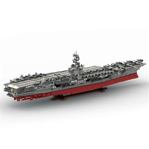 1/350 Nuclear-powered Aircraft Carrier | Medievalbrick.com