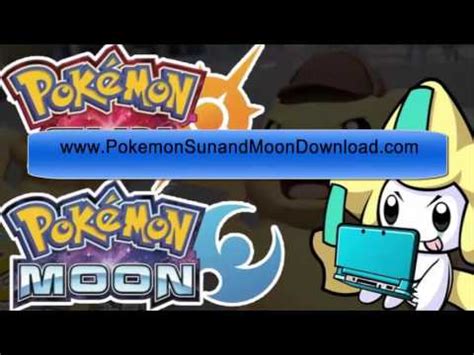 Pokemon Sun and Pokemon Moon Rom Download - YouTube