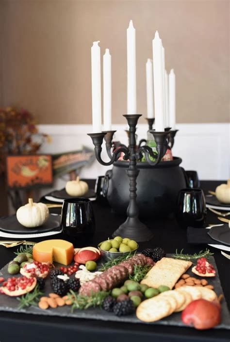 Ghoulishly Gothic Halloween Dinner Party - Make Life Lovely