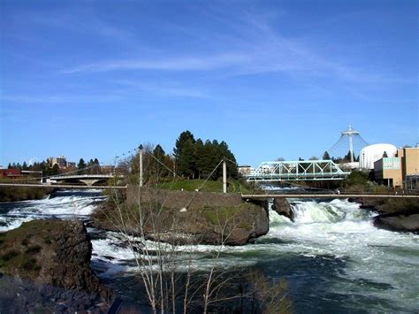 Spokane Falls Riverside Park | Riverside park, Spokane falls, Riverside