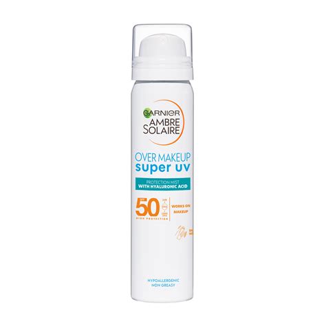 Köp Garnier Ambre Solaire Sensitive Advanced Face Protection Mist SPF 50 75 ml - på MEDS.se