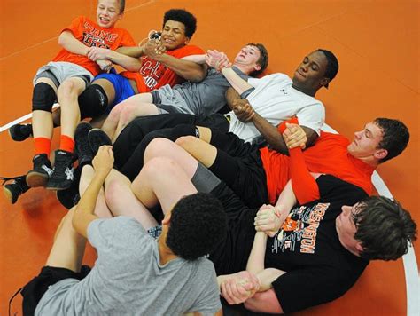 Photos: Washington High School wrestling practice