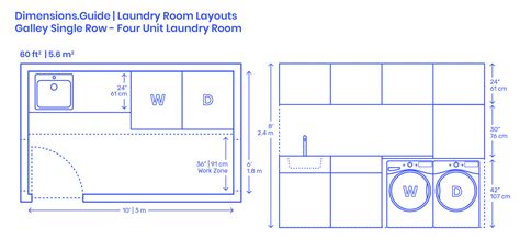 Laundry Room Layout Dimensions