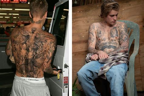 Justin Bieber's Best Tattoos Meaning Explained