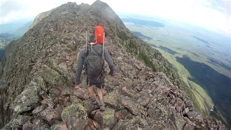 Mount Katahdin - Knife edge - Gopro - YouTube