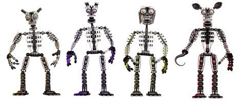 FNaF 2 Unwithered Endos : r/fivenightsatfreddys