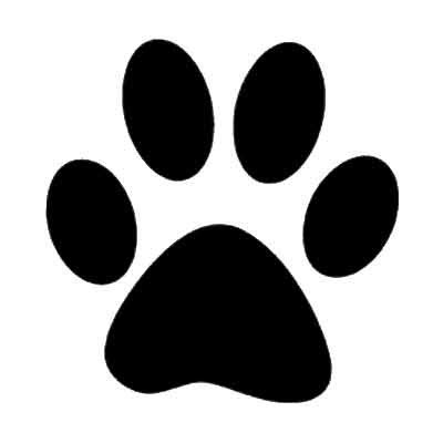 Clemson Paw Stencil - Cliparts.co