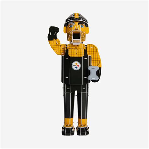 Steely McBeam Pittsburgh Steelers PZLZ Mascot FOCO