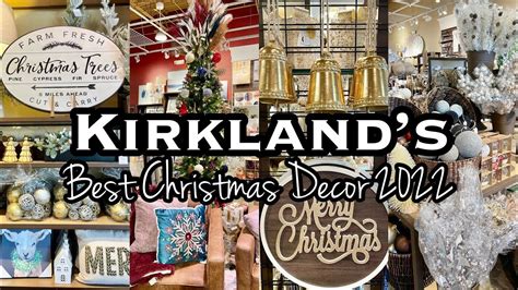 *NEW* KIRKLAND’S CHRISTMAS DECOR 2022 • SHOP WITH ME - YouTube ...