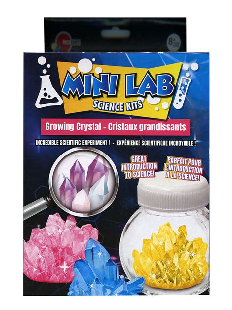 MINI LAB SCIENCE KITS - CRISTAUX GRANDISSANTS (MULTILINGUE) / PROJETS SCIENTIFIQUES