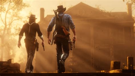 John Marston Wallpaper Rdr2 1360 x 768 png 1235