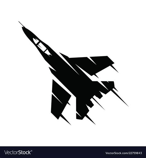 Fighter Jet Logo