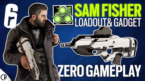 Sam Fisher Gameplay - Loadout & Gadget - Zero - 6News - Rainbow Six ...