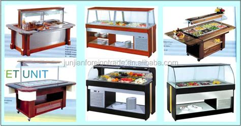 Commercial Salad Bar Refrigerated Salad Bar Buffet Counter Salad Bar Equipment Guangzhou ...