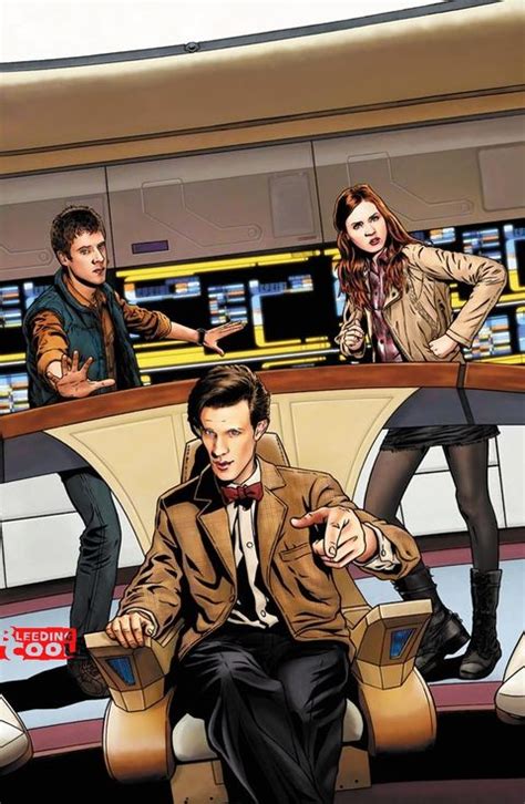 Doctor Who/Star Trek in comic crossover