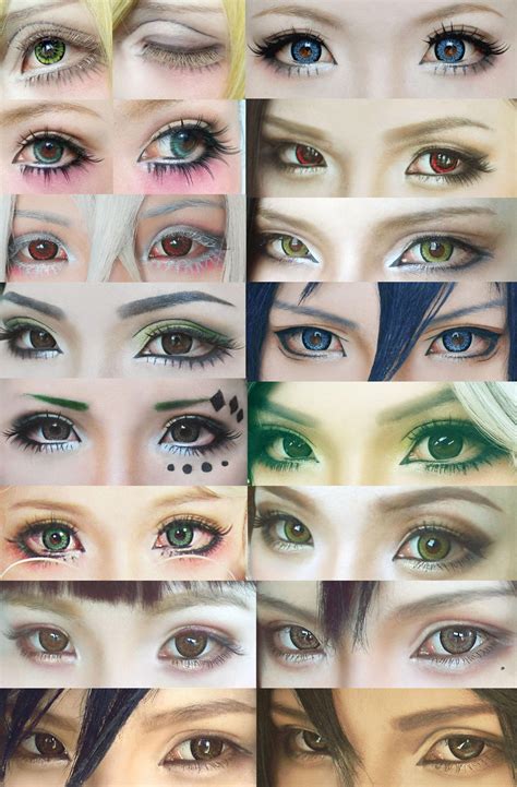 Anime Eyes Makeup Cosplay - Viewing Gallery