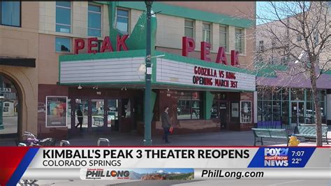 Downtown Colorado Springs movie theater reopens after pandemic closure ...