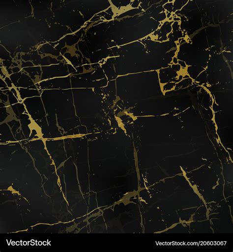 Black And Gold Marble Texture - Image to u