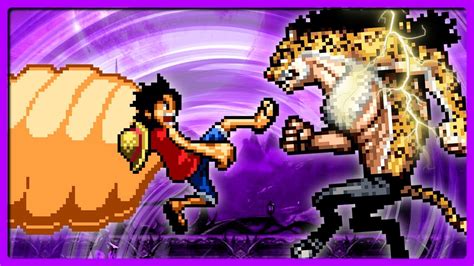 MONKEY D. LUFFY VS LUCCI - EPIC MUGEN BATTLE - YouTube