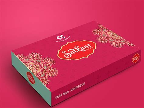 Creative Traditional Mithai Box Packaging | Delhi on Behance | Mithai ...