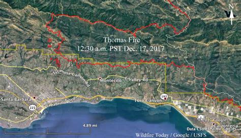 Firefighters on Thomas Fire save hundreds of homes in Montecito area - Wildfire Today