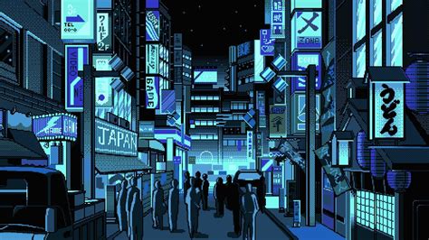 Tokyo Pixel Art Wallpapers - Top Free Tokyo Pixel Art Backgrounds ...