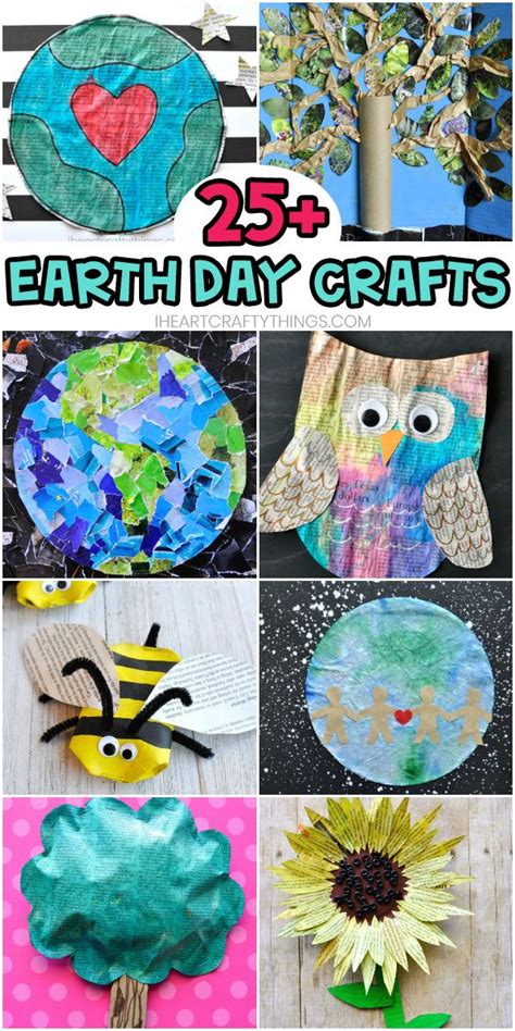 25+ Easy Earth Day Crafts for Kids using Recycled Materials | Earth day crafts, Recycled art ...