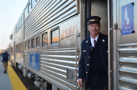 BNSF Train Conductor Photo By Michael Kappel | Funny pictures, Train ...