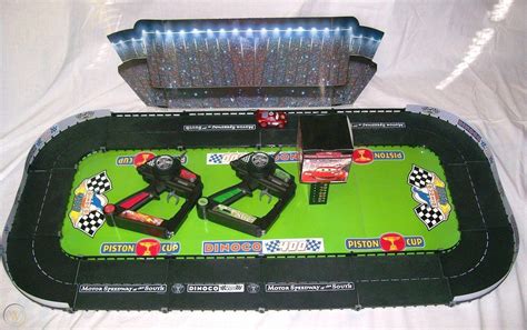 Disney Cars Lightning McQueen 2 pack Race Track Playset 27 MHz AS IS For Parts | #1826154484