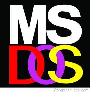 MS-DOS Logo - LogoDix