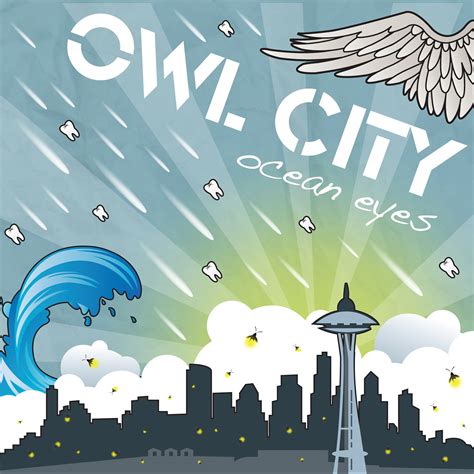 Student Work: Owl City "Ocean Eyes" Album Cover Re-Work on Behance